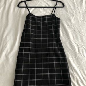 Plaid Bodycon Dress